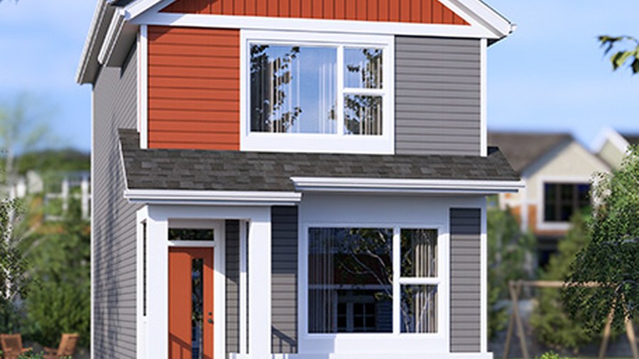 The Edward 18 new home model plan at the Glacier Ridge by Jayman in Calgary