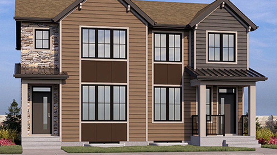 The Willow 20 new home model plan at the Heartwood (JM) by Jayman in Calgary