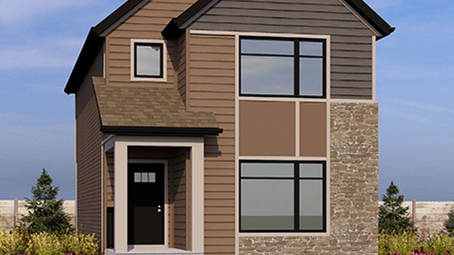 The Yoho 22 new home model plan at the Heartwood (JM) by Jayman in Calgary