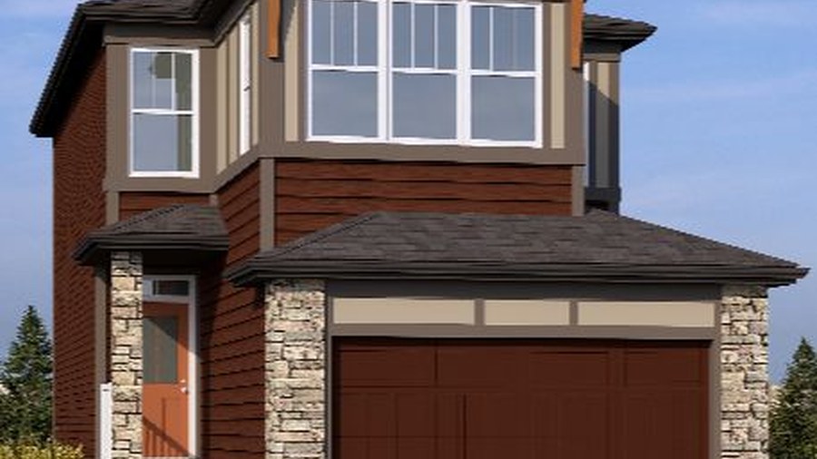 The Taylor 22 new home model plan at the Legacy (JM) by Jayman in Calgary
