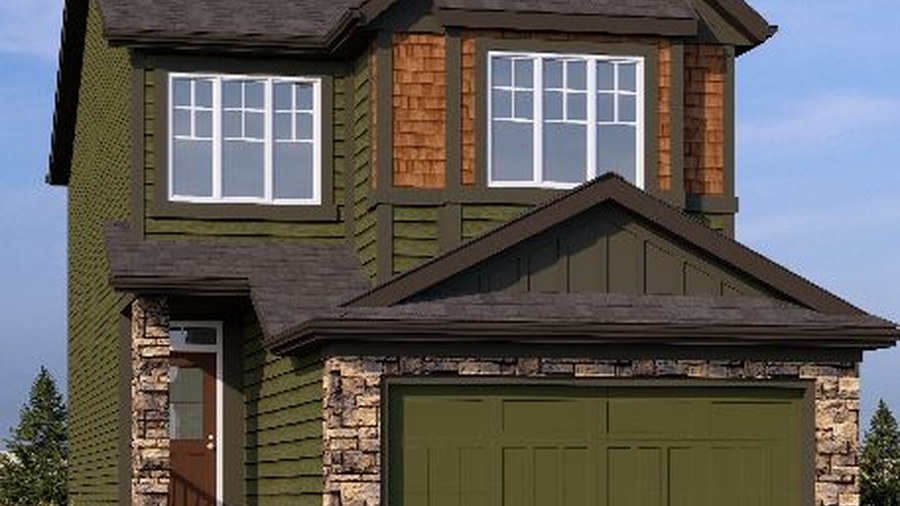The Gracie 22 new home model plan at the Legacy (JM) by Jayman in Calgary