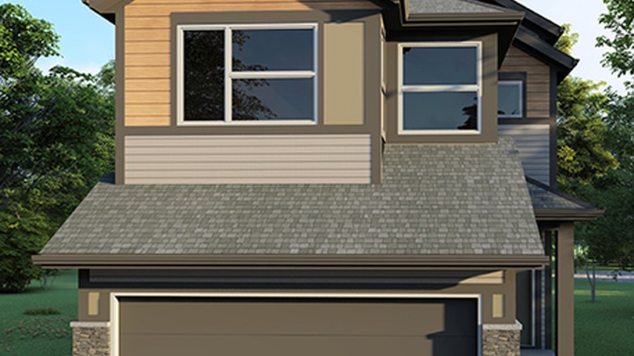 The Elliott 24 new home model plan at the Legacy (JM) by Jayman in Calgary