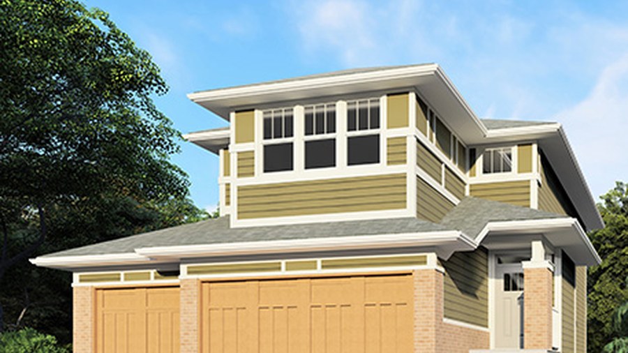 The Lauren 36 new home model plan at the Legacy (JM) by Jayman in Calgary