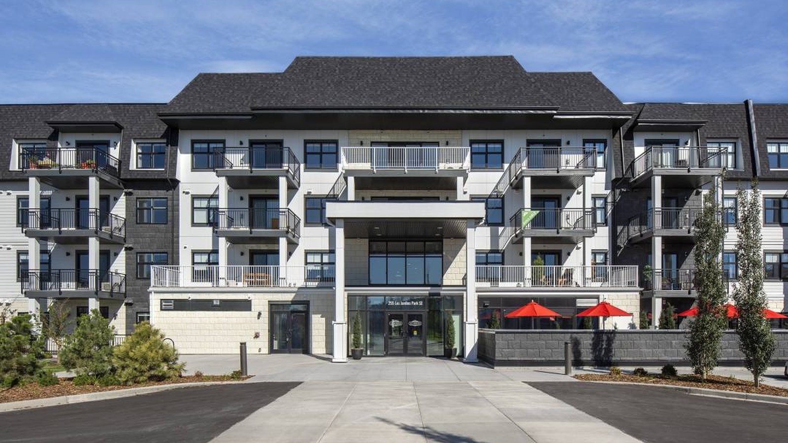 D(1)- 2 Bed/2 Bath (Fl1) floor plan at Les Jardins Townhomes and Condos by Jayman in Calgary, Alberta