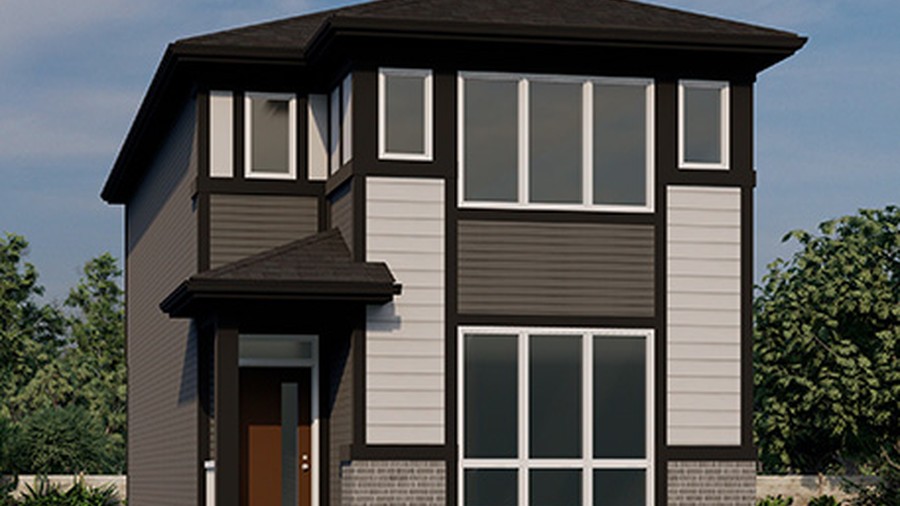 The Avid 20 new home model plan at the Mahogany (JM) by Jayman in Calgary