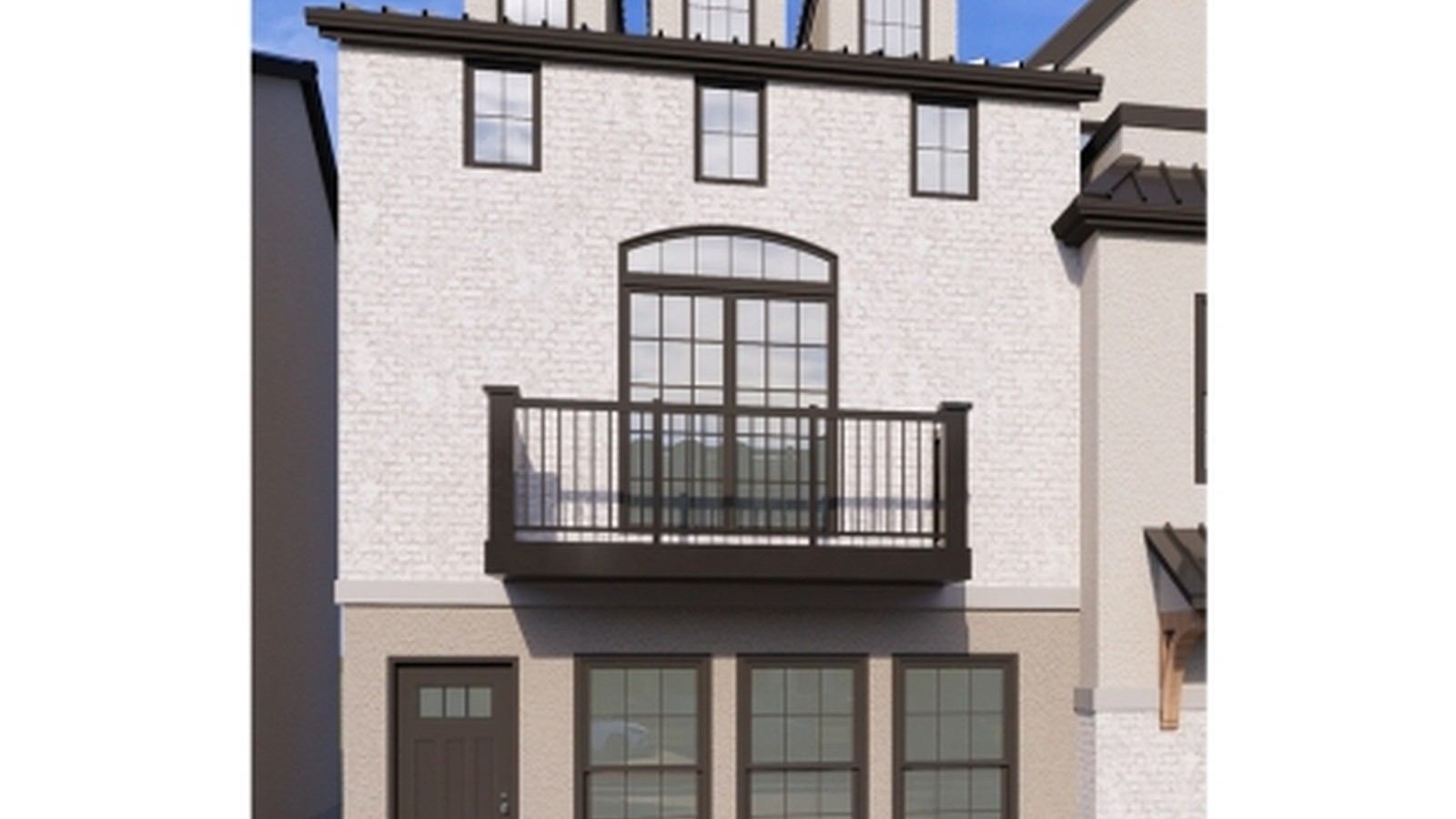 Lusso 20 B floor plan at Nostalgia Townlet by Jayman in Calgary, Alberta