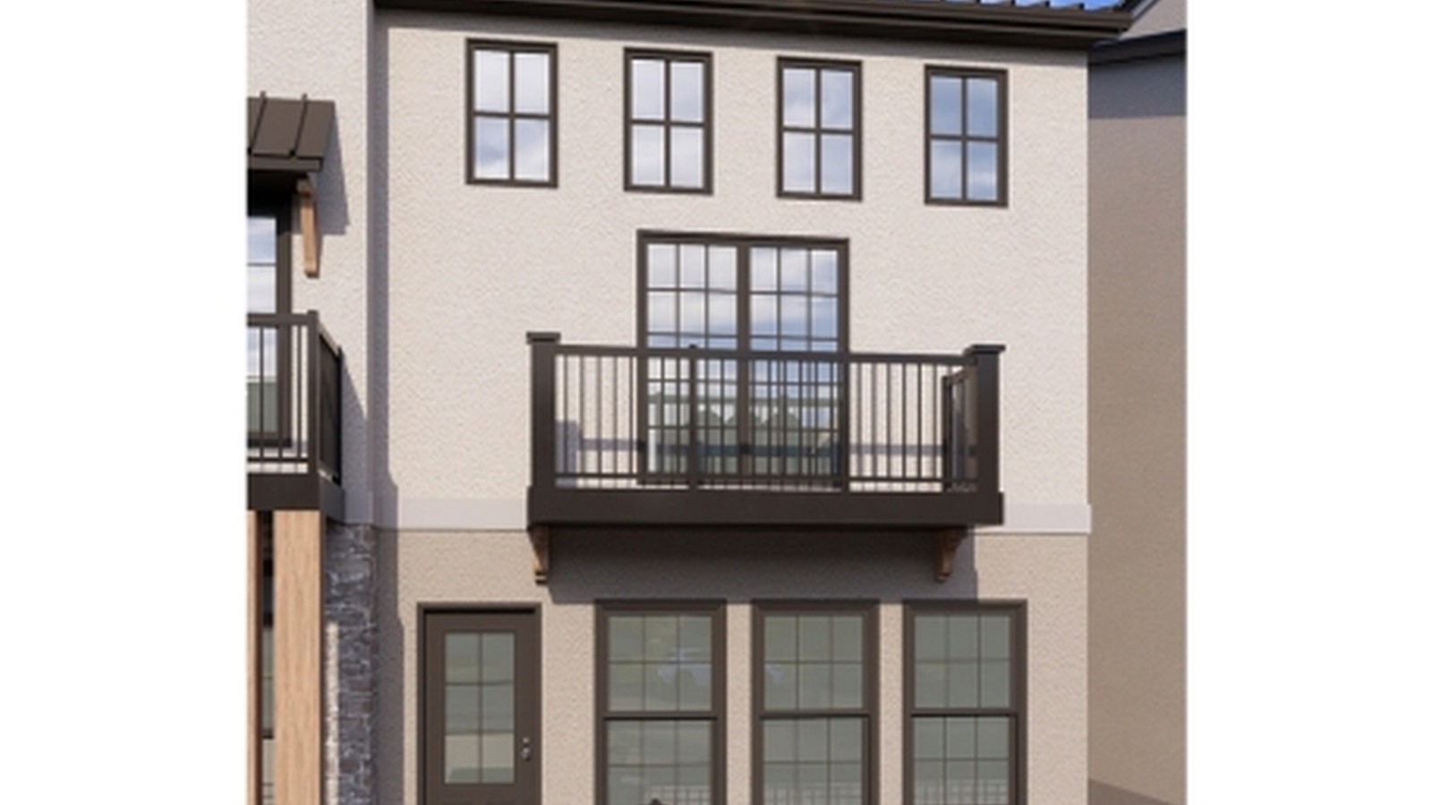 Lusso 20 C floor plan at Nostalgia Townlet by Jayman in Calgary, Alberta
