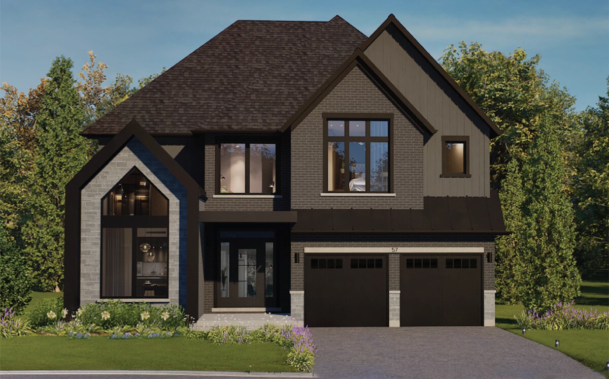 Originals Farmhouse Bordeaux II floor plan at Losani Homes Originals by Losani Homes in Grimsby, ON