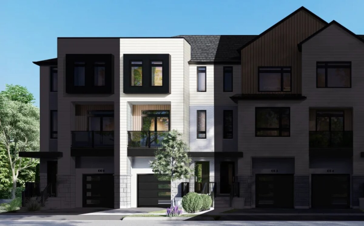 Whitehaven Interior F1 floor plan at Benchmark by Losani Homes in Beamsville, ON