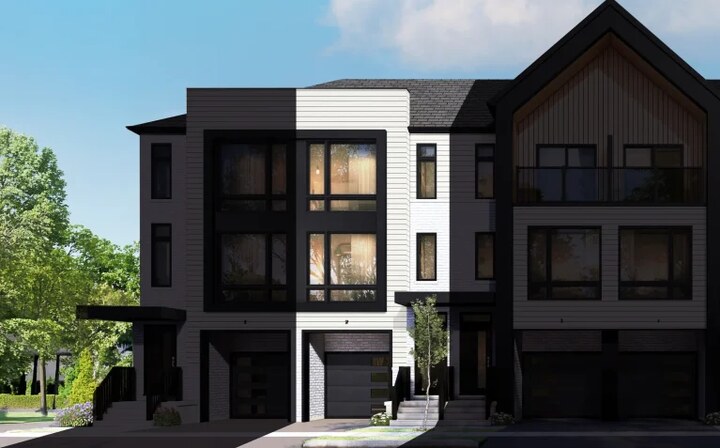 The Esprit Grande Interior F1 new home model plan at the Benchmark by Losani Homes in Beamsville