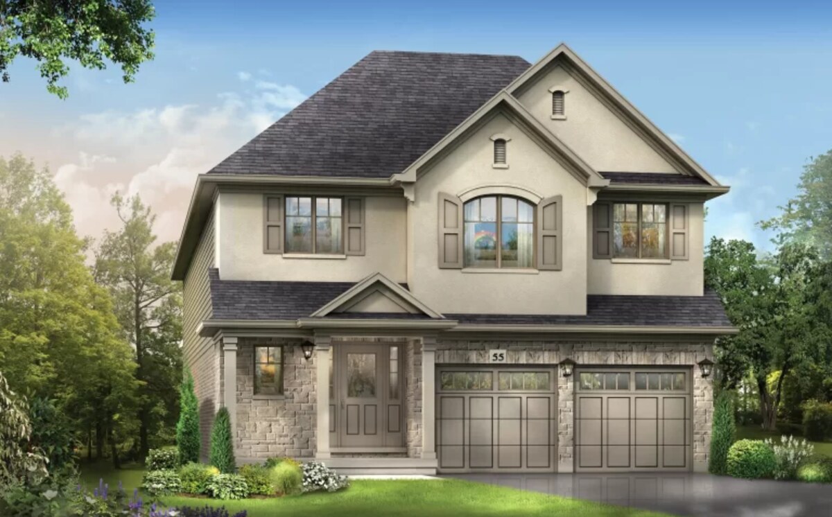MacNab floor plan at Riverbank Estates by Losani Homes in Paris, ON