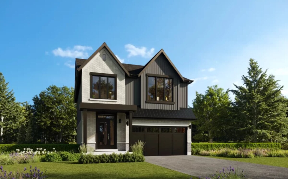Dundurn floor plan at Riverbank Estates by Losani Homes in Paris, ON