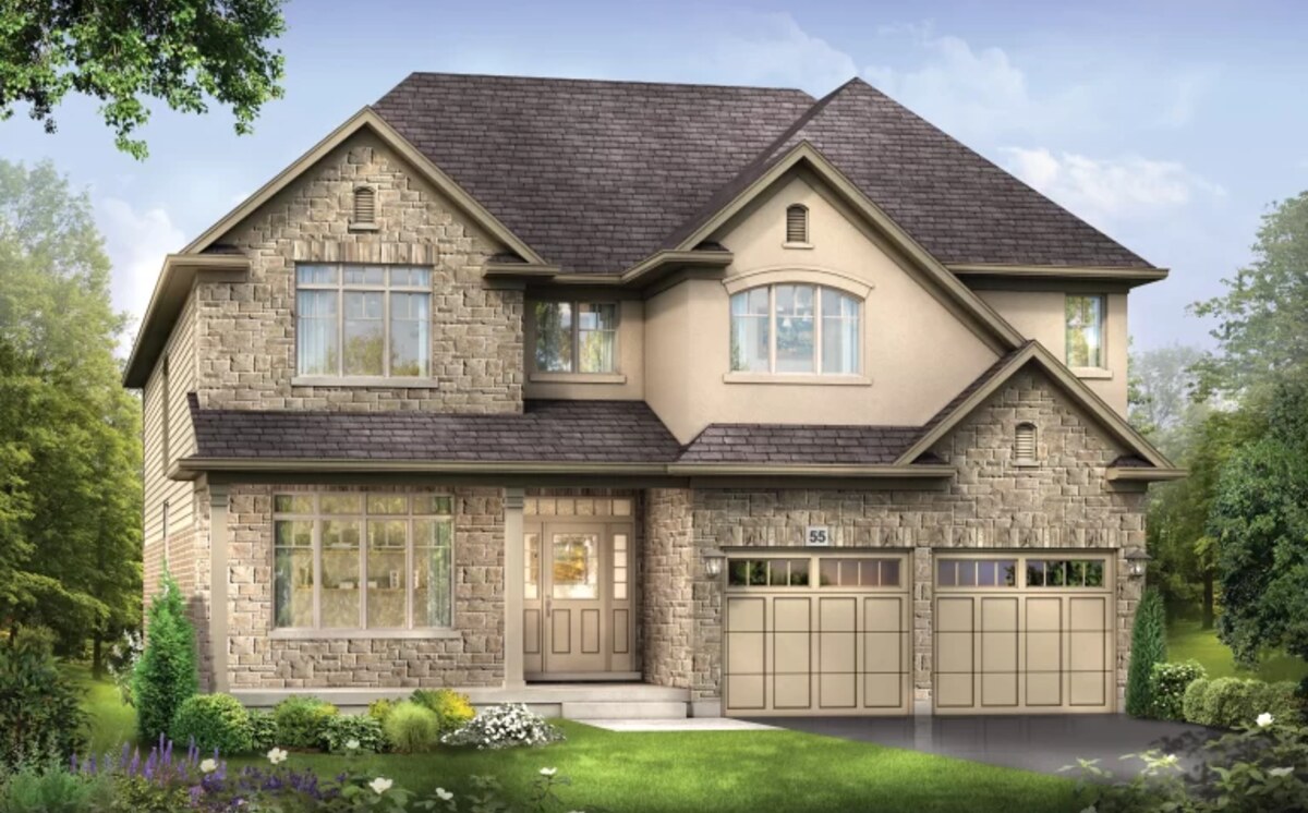 Jewel II floor plan at Riverbank Estates by Losani Homes in Paris, ON