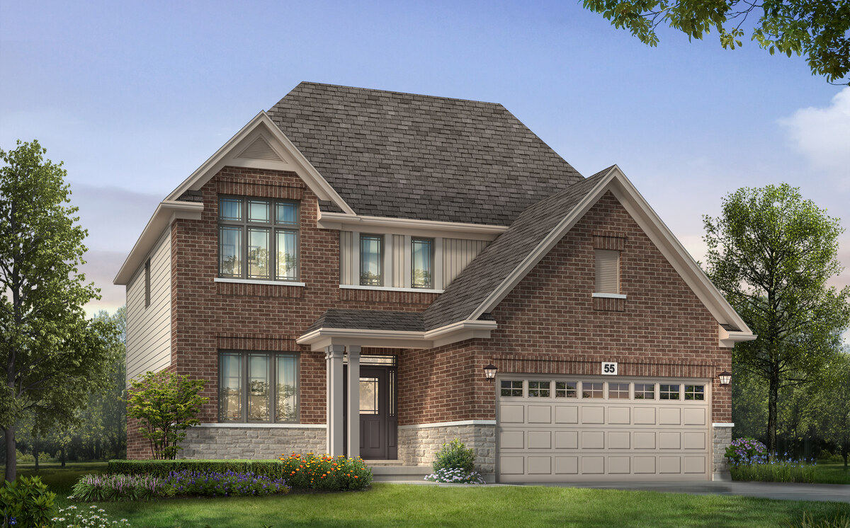 Princeton floor plan at Riverbank Estates by Losani Homes in Paris, ON