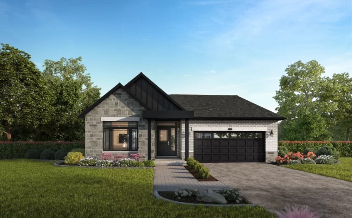 Savannah floor plan at Riverbank Estates by Losani Homes in Paris, ON