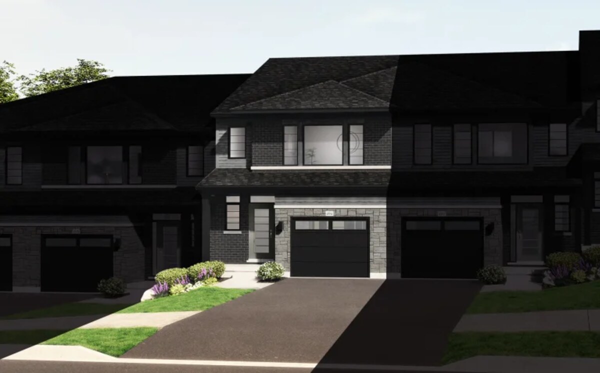 WestTown Interior E2 floor plan at Riverbank Estates by Losani Homes in Paris, ON