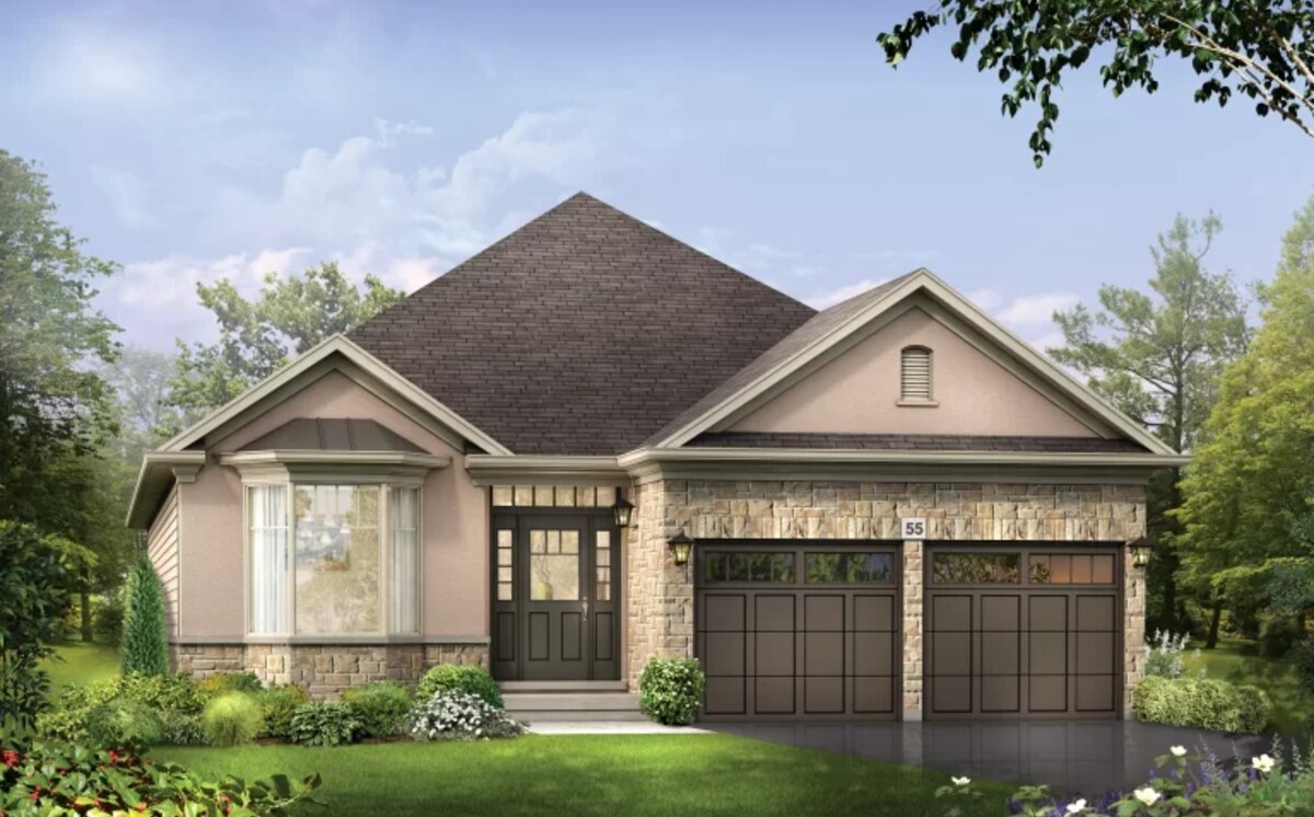 Bridgeview floor plan at Riverbank Estates by Losani Homes in Paris, ON