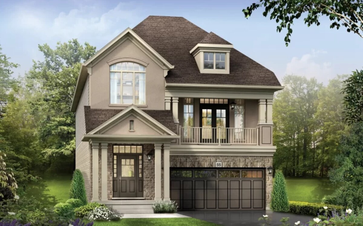 Carousel floor plan at Riverbank Estates by Losani Homes in Paris, ON