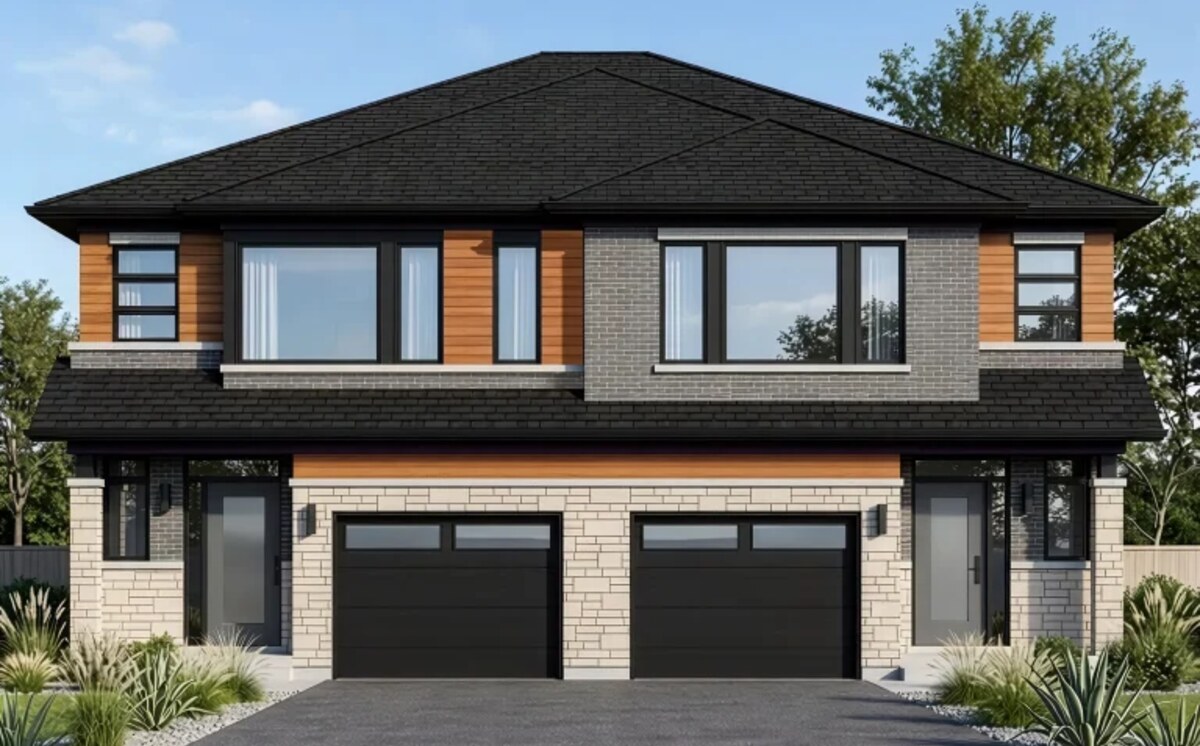 Westbrook Semi floor plan at Maplewood Park by Losani Homes in Stoney Creek, ON
