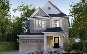 The Leigh new home model plan at the Arbor Peaks by Great Gulf in Milton