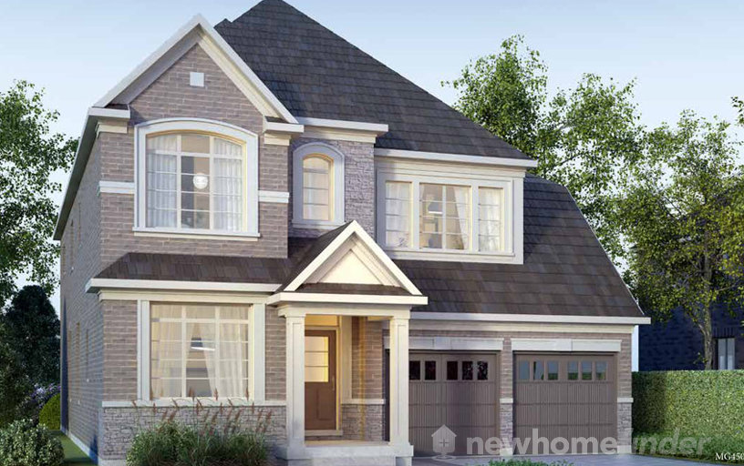 Harwood floor plan at Arbor Peaks by Great Gulf in Milton, Ontario