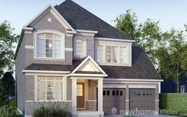 The Harwood new home model plan at the Arbor Peaks by Great Gulf in Milton