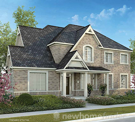 Albright floor plan at Sharon Village by Great Gulf in East Gwillimbury, Ontario