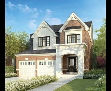 The Ashford new home model plan at the Sharon Village by Great Gulf in East Gwillimbury