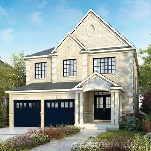 Barnes floor plan at Sharon Village by Great Gulf in East Gwillimbury, Ontario