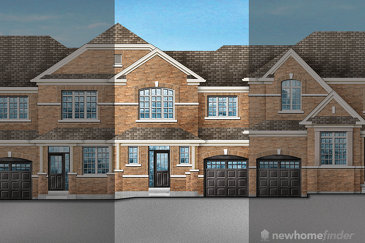 The Ivy 1 new home model plan at the Saddle Ridge (GP) by Greenpark in Milton