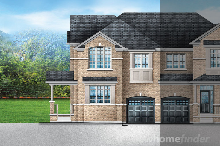 Ivy 12 floor plan at Saddle Ridge (GP) by Greenpark in Milton, Ontario