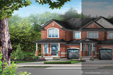 The Clover 3E new home model plan at the Upper Oaks (GP) by Greenpark in Oakville