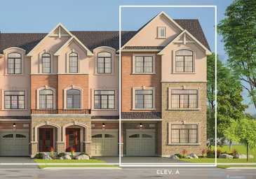 The Bellflower new home model plan at the Kaleidoscope by Liv Communities in Waterdown