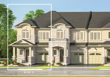 The Lime new home model plan at the Kaleidoscope by Liv Communities in Waterdown