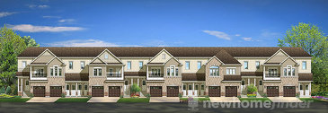 The Ironwood new home model plan at the WestWood Mews by Country Green Homes in Kitchener