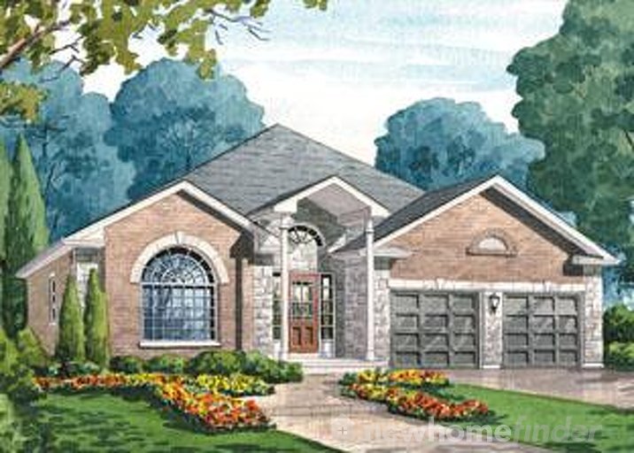 Coral Gables floor plan at The Villages of Sally Creek by Claysam Homes in Woodstock, Ontario