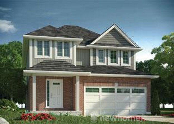 Parkinson floor plan at Neighbourhoods of Devonshire by Claysam Homes in Woodstock, Ontario