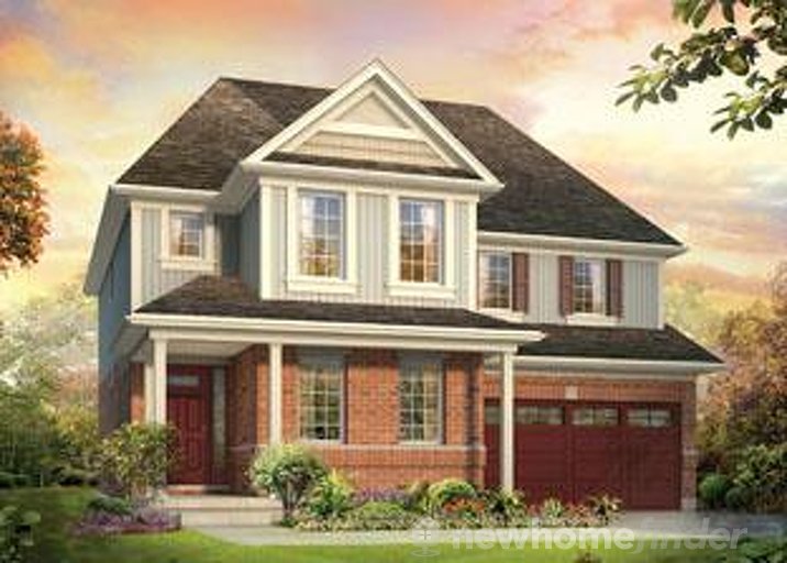 Augusta floor plan at Plattsville Estates by Claysam Homes in Plattsville, Ontario