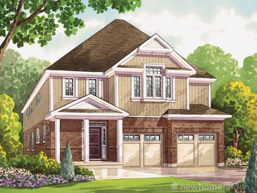 The White Oak new home model plan at the Heritage Preserve by Kenmore Homes in Kitchener