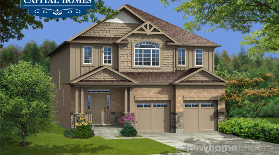 Golden Larch floor plan at New Hamburg Heights by Capital Homes in New Hamburg, Ontario