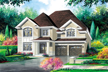 The Everton new home model plan at the Amber Meadows by Regal Homes in Strathroy