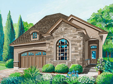 The Bateman new home model plan at the The Legacy of Upper Richmond Village by Graystone Homes in London