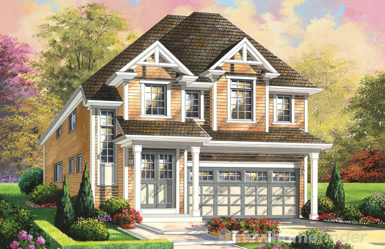 Bristol floor plan at Wyndfield by Empire Communities in Brantford, Ontario