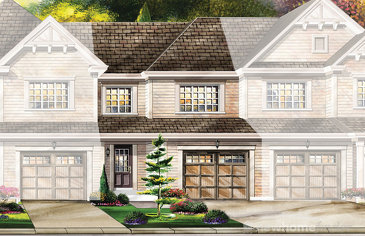 The Cambridge new home model plan at the Wyndfield by Empire Communities in Brantford