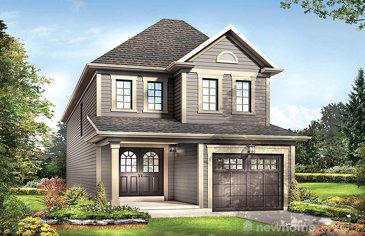 The Excalibur new home model plan at the Avalon by Empire Communities in Caledonia