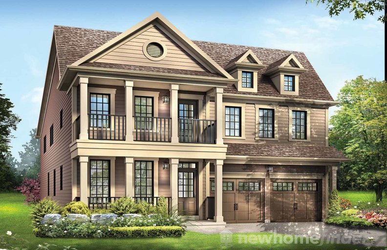Featherstone floor plan at Avalon by Empire Communities in Caledonia, Ontario