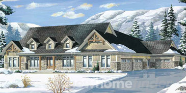 The Adelaide new home model plan at the Windrose Estates by MacPherson Builders in Collingwood