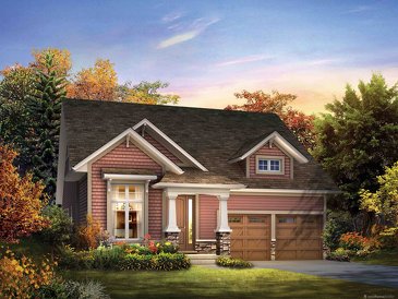 The Thornbury new home model plan at the Lora Bay by Reid's Heritage Homes in Thornbury