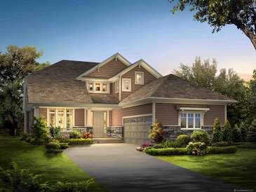 The Nairn new home model plan at the Lora Bay by Reid's Heritage Homes in Thornbury