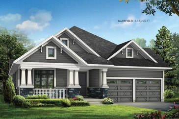 The Muirfield new home model plan at the Trailwoods by Reid's Heritage Homes in Thornbury